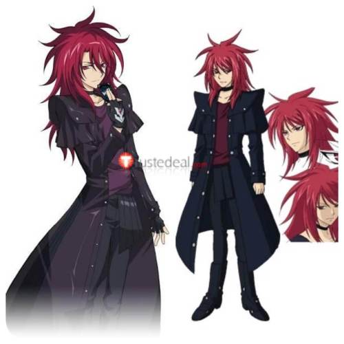Cardfight Vanguard Suzugamori Ren Black Cosplay Costume