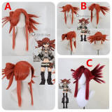 Gachiakuta Riyo Reaper Red Styled Cosplay Wig