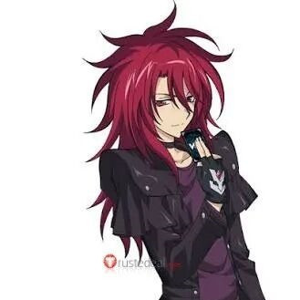 Cardfight Vanguard Suzugamori Ren Red Styled Cosplay Wig 70cm