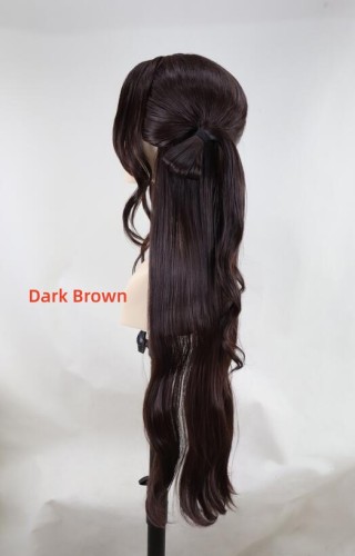 Street Fighter CHUN LI Brown Styled Cosplay Wig