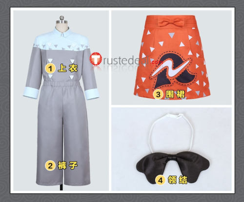 Pokemon Legends Z-A ZA Team Flare Grisham Cosplay Costume