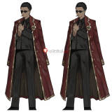 Library Of Ruina Thumb Capo Boris Stern Soldato Red Black Uniform Cosplay Costume