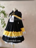 Clock Over Orquesta Tenma Rikka Black Dress Cosplay Costume