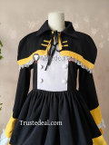 Clock Over Orquesta Tenma Rikka Black Dress Cosplay Costume