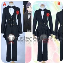 Love Live Love Wing Bell Tojo Nozomi Hanayo Koizumi Nico Eli Maki Black Suit Cosplay Costume
