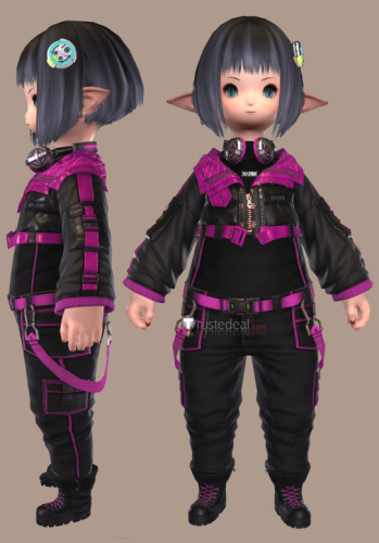 Final Fantasy XIV FFXIV FF14 Sugar Riot Cosplay Costume