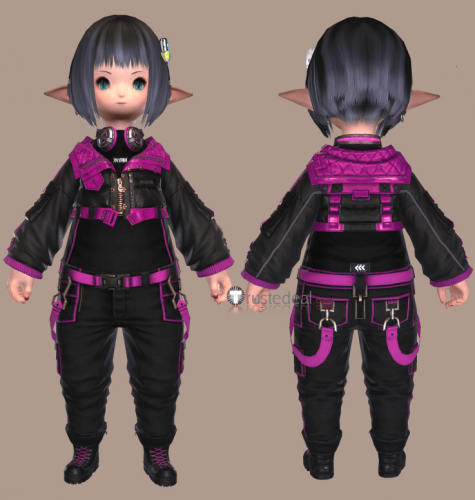 Final Fantasy XIV FFXIV FF14 Sugar Riot Cosplay Costume