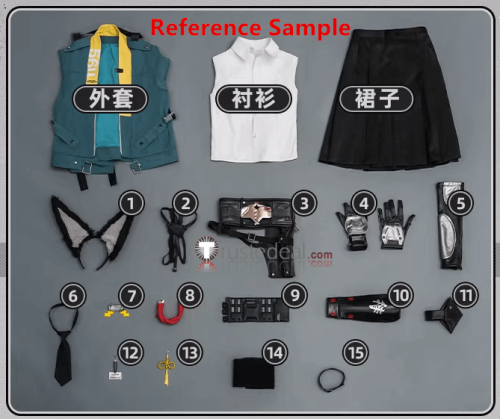 Zenless Zone Zero ZZZ HoYoverse Hoshimi Miyabi Cosplay Costume Custom Size