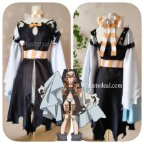 Gachiakuta Amo Empool Black Cosplay Costume