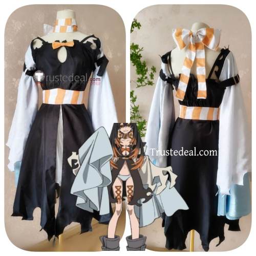 Gachiakuta Amo Empool Black Cosplay Costume