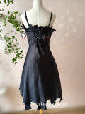Gachiakuta Amo Empool Black Cosplay Costume