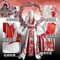 Limbus Company Tears of Tarnished Blood Hong Lu Red Cosplay Costume