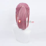 Vtuber Virtual YouTuber KAF Pink Silver Ponytail Cosplay Wig