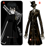 Limbus Company Yi Sang Solemn Lament The Time Ripper Black Suit Cosplay Costume