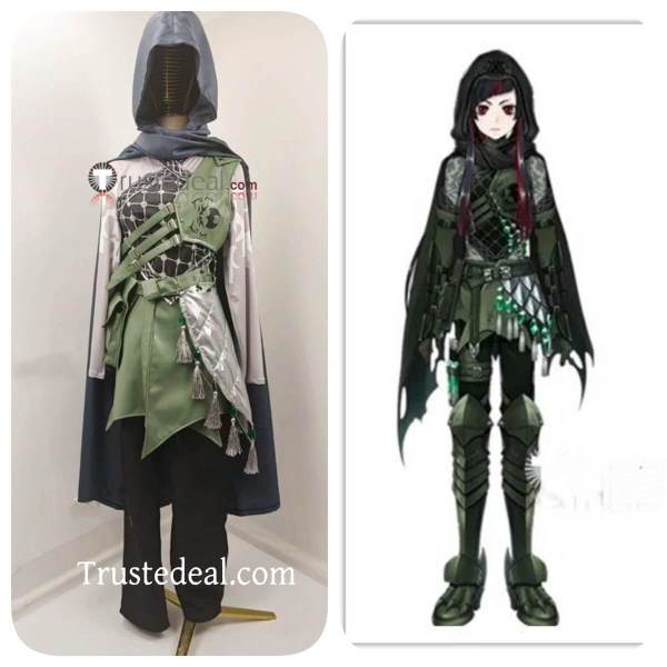 Disney Twisted-Wonderland Lilia Vanrouge Right General's Armor Cosplay Costume