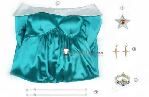 The Super Mario Galaxy Movie Rosalina Cosplay Costume