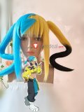 Pokemon Legends Z-A ZA Canari Blonde Yellowish Blue Styled Anti Gravity Cosplay Wig