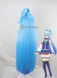 Konosuba Gods Blessing on this Wonderful World Aqua Long Blue Styled Cosplay Wig