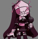 Friday Night Funkin Mid-Fight Masses Sarvente Nun Cosplay Costume