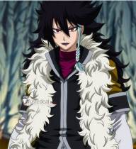 Fairy Tail Macbeth Black Styled Cosplay Wig 70cm