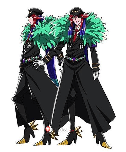 Nanbaka Kiji Mitsuba Black Cosplay Costume