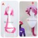 Nanbaka Tsukumo Styled Pink Cosplay Wig 100cm