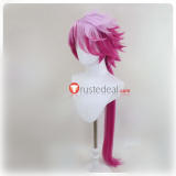 Nanbaka Tsukumo Styled Pink Cosplay Wig 100cm