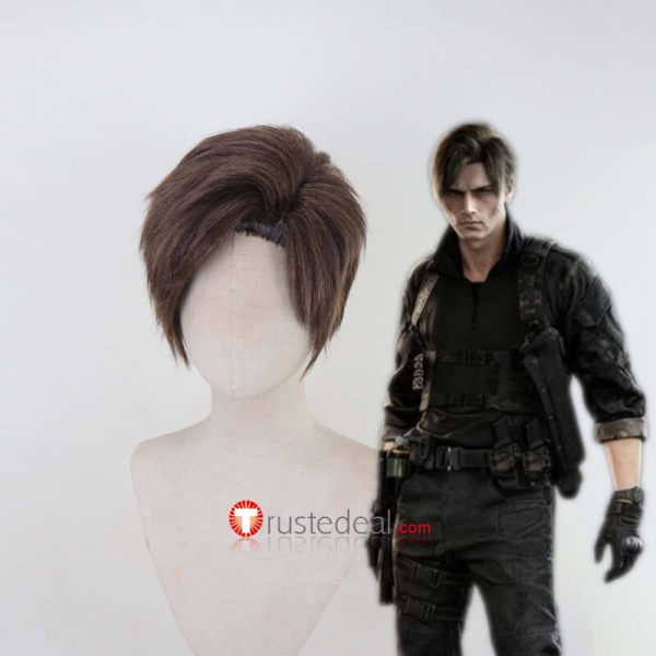 Resident Evil Leon Scott Kennedy Styled Cosplay Wig