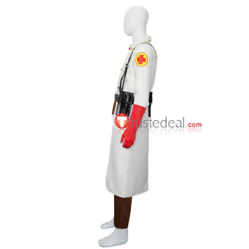 Team Fortress 2 Doctor Medic Ludwig Cosplay Costume