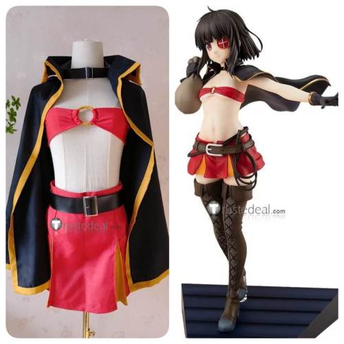 KonoSuba Gods Blessing on this Wonderful World Megumin Thief Cosplay Costume