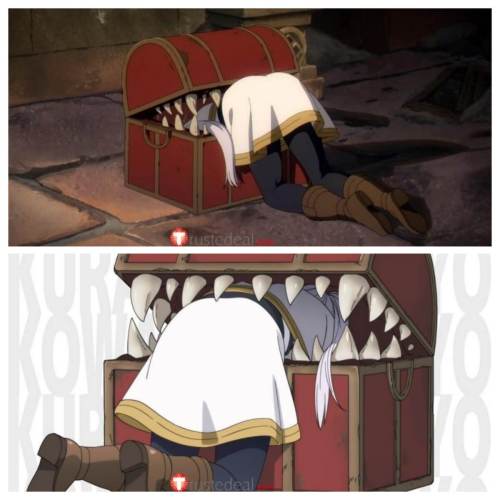 Sousou no Frieren Frieren Beyond Journey's End Frieren Mimic Chest  Box Cosplay Props