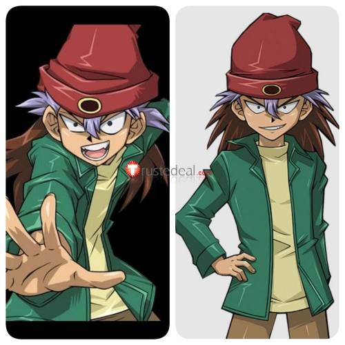 YuGiOh Rex Raptor Brown Styled Cosplay Wig 60cm