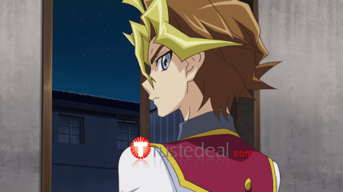 YuGiOh Sylvio Sawatari Shingo Brown Styled Cosplay Wig