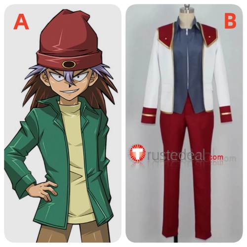 Yu Gi Oh Sawatari Shingo Rex Raptor Cosplay Costume