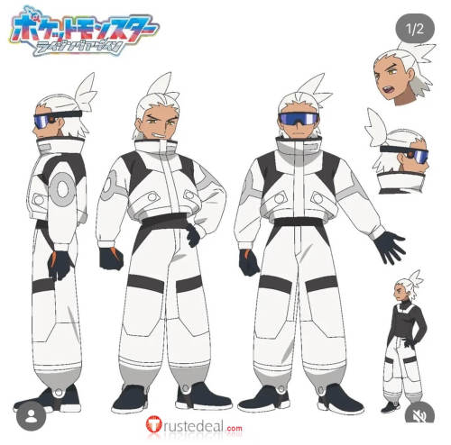 Pokemon Horizons The Series Spacesuit Friede Cosplay Costume