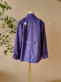 Psycho-Pass Kagari Shusei Purple Coat Cosplay Costume