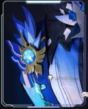 Genshin Impact Eula Blue Black Set Cosplay Costume