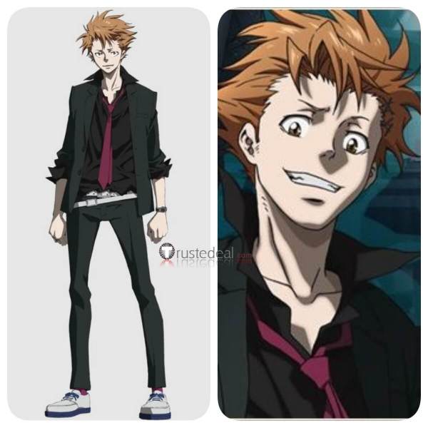 Psycho-Pass Kagari Shusei Brown Styled Cosplay Wig