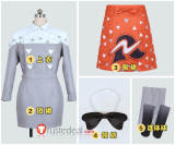 Pokemon Legends Z-A ZA Team Flare Griselle Jacinthe Cosplay Costume