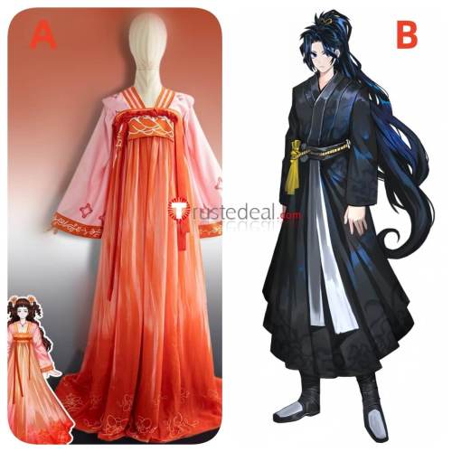 Limbus Daguanyuan Lin Daiyu Xue Baochai Cosplay Costume