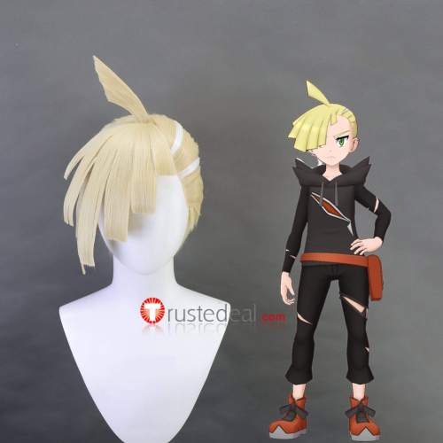 Pokemon Sun And Moon Pokemon SM Gladion Doctor Mohn Sword and Shield Melony Nate Styled Cosplay Wig