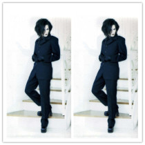 Klaha Black Blue Styled Cosplay Wig