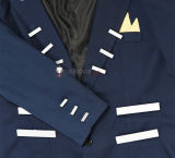 Pokemon Legends Z-A ZA Philippe Blue Suit Cosplay Costume