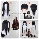 Limbus Company Yi Sang Jia Xichun Wei Black Styled Cosplay Wig