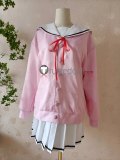 Is the Order a Rabbit Cocoa Hoto GochiUsa Pink School Uniform Cosplay Costume