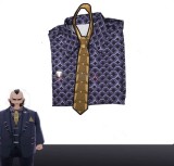 Pokemon Legends Z-A ZA Philippe Blue Suit Cosplay Costume