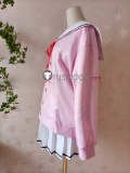 Is the Order a Rabbit Cocoa Hoto GochiUsa Pink School Uniform Cosplay Costume