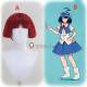Mairimashita Iruma kun Opera Female Suzuki Iruma Blue Red Styled Cosplay Wig