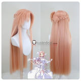 Sword Art Online Asuna Mito Tozawa Misumi Purple Blonde Styled Cosplay Wig