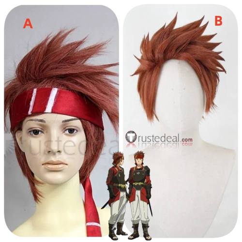 Sword Art Online Klein Tsuboi Ryoutarou Redish Styled Cosplay Wig